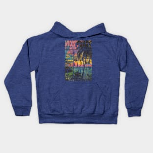 Monterey pop festival Kids Hoodie